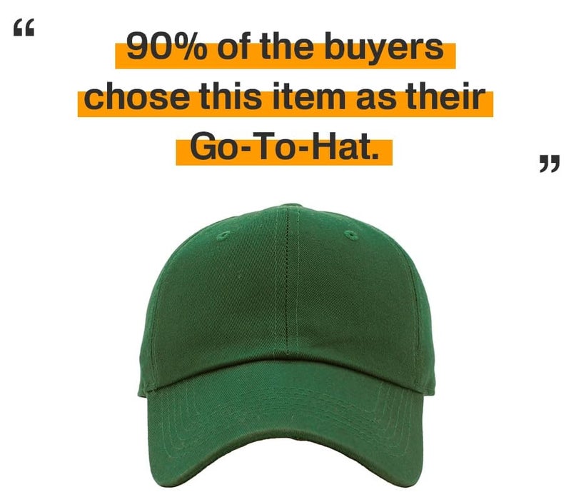 KBETHOS KB-LOW HGN Classic Cotton Dad Hat Adjustable Plain Cap. Polo Style Low Profile (Unstructured) (Classic) Hunter Green Adjustable - Image 5